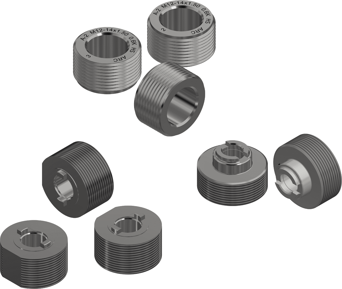 ARC Tools - Rodillos de Cabezal para Roscado Preciso